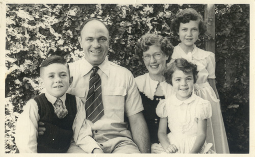 George & Christine (Trixie) Sherwood & Family
